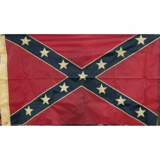 Vintage Embroidered Confederate Flag