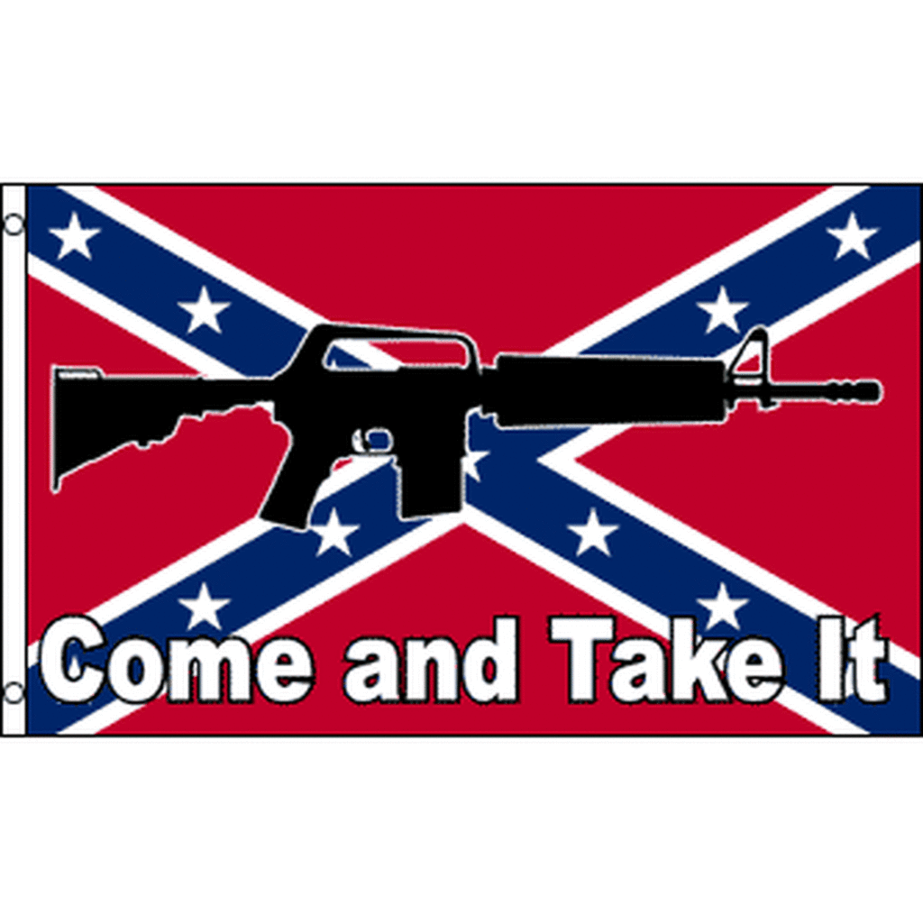 Come and take it m4 confederate flag confederate flag